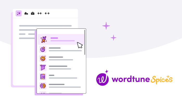 Introducing Wordtune Spices: Your New Writing Partner!